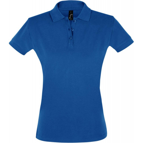 Рубашка поло женская Perfect Women 180 ярко-синяя