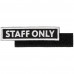 Шеврон на липучке Staff Only