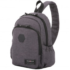 Рюкзак на одно плечо Swissgear Grey Heather, серый