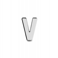 Элемент брелка-конструктора «Буква V»