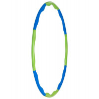 Обруч массажный Hula Hoop, сине-зеленый