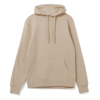 Толстовка с капюшоном унисекс Hoodie, бежевая