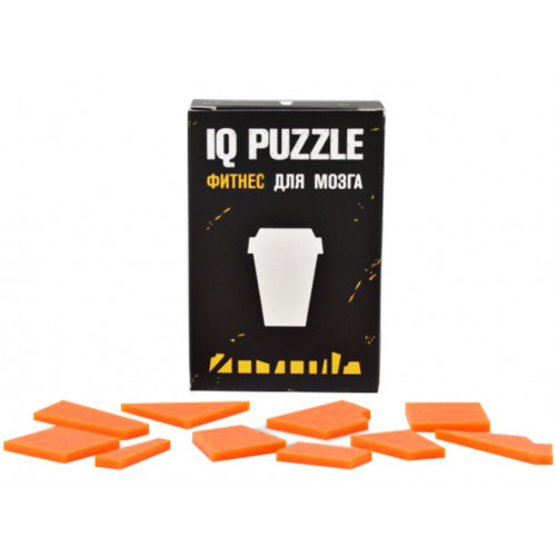 Головоломка IQ Puzzle, кофейный стаканчик