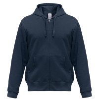 Толстовка мужская Hooded Full Zip темно-синяя