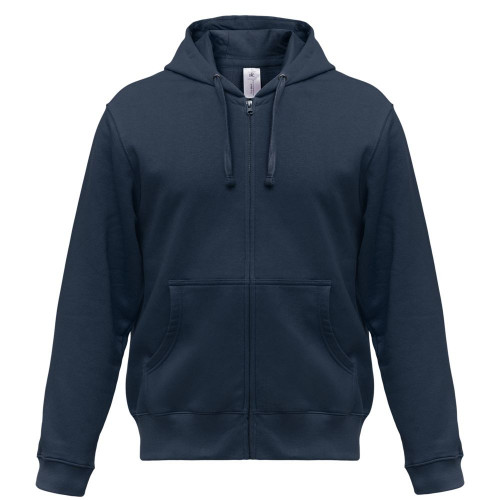 Толстовка мужская Hooded Full Zip темно-синяя