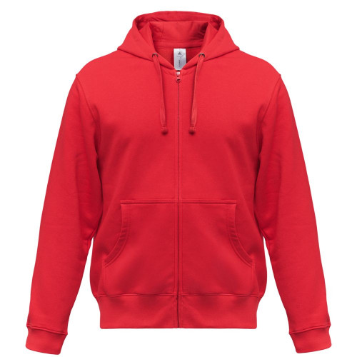 Толстовка мужская Hooded Full Zip красная